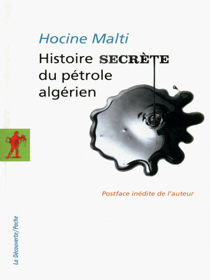 cover image of Histoire secrète du pétrole algérien